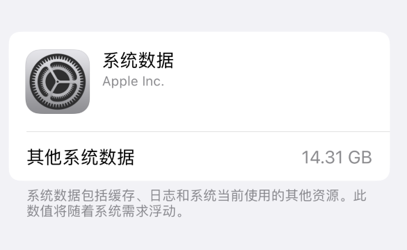 iPhone 储存空间“其它”和“其它系统数据”是什么,如何清理?