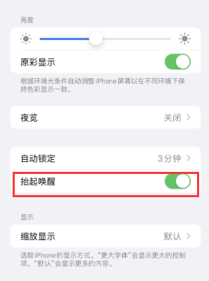 郊区苹果授权维修站分享iPhone轻点无法唤醒怎么办